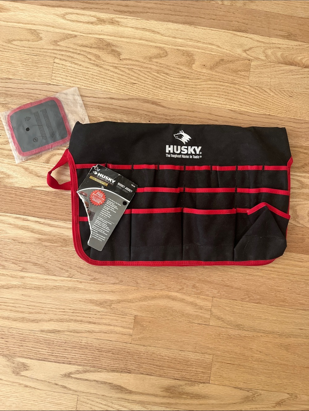 Husky Black and Red Tool Bucket Jockey Organizer